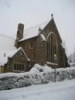 St James in the snow