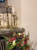 Candlesticks and cross display
